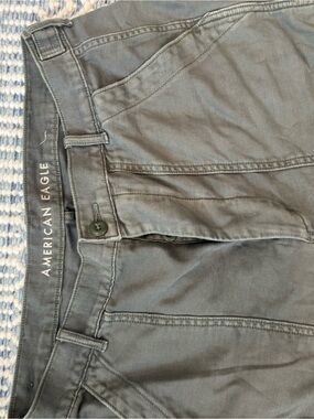 American Eagle Outfitters Straight Leg Pants - Gray